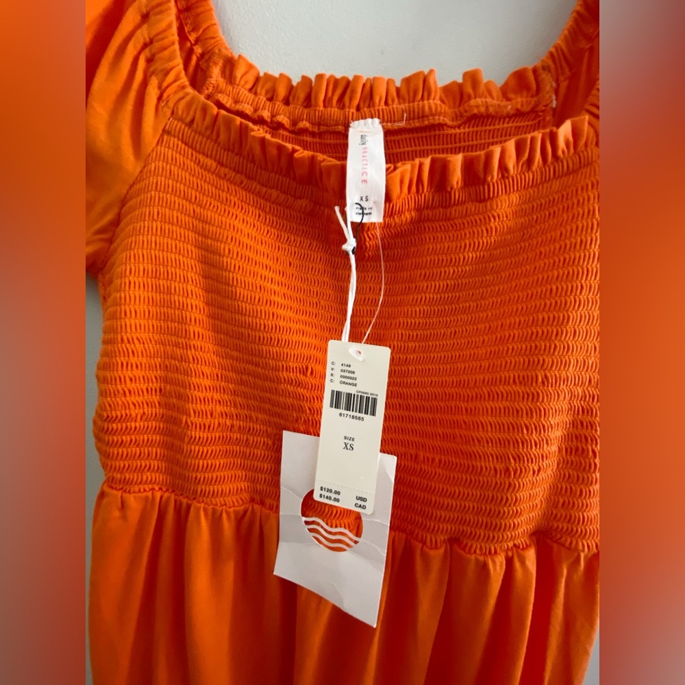 Daily Practice by Anthropologie Tiered Maxi Dress XS new with tag - Picture 8 of 10